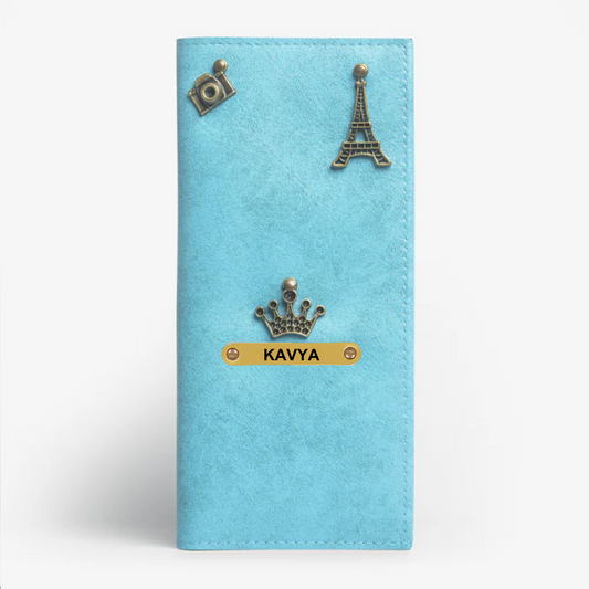 Passport organizer Sky Blue My Store NC Gifts