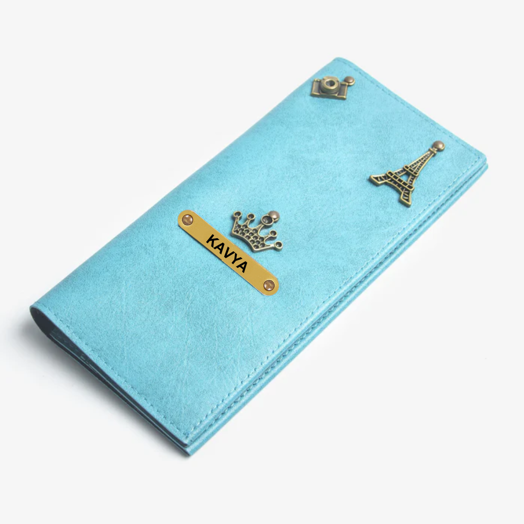 Passport organizer Sky Blue