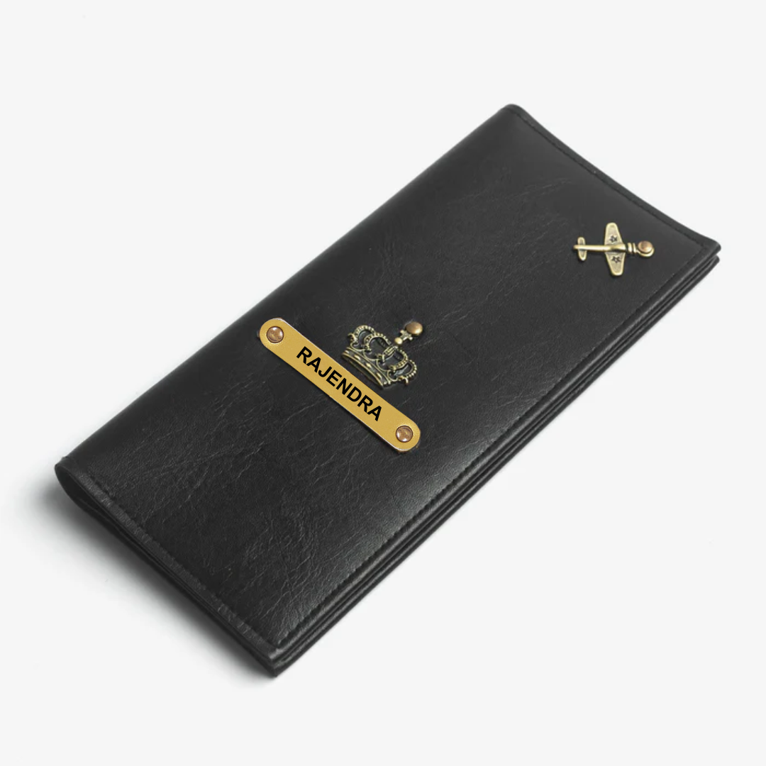 Passport organizer Black