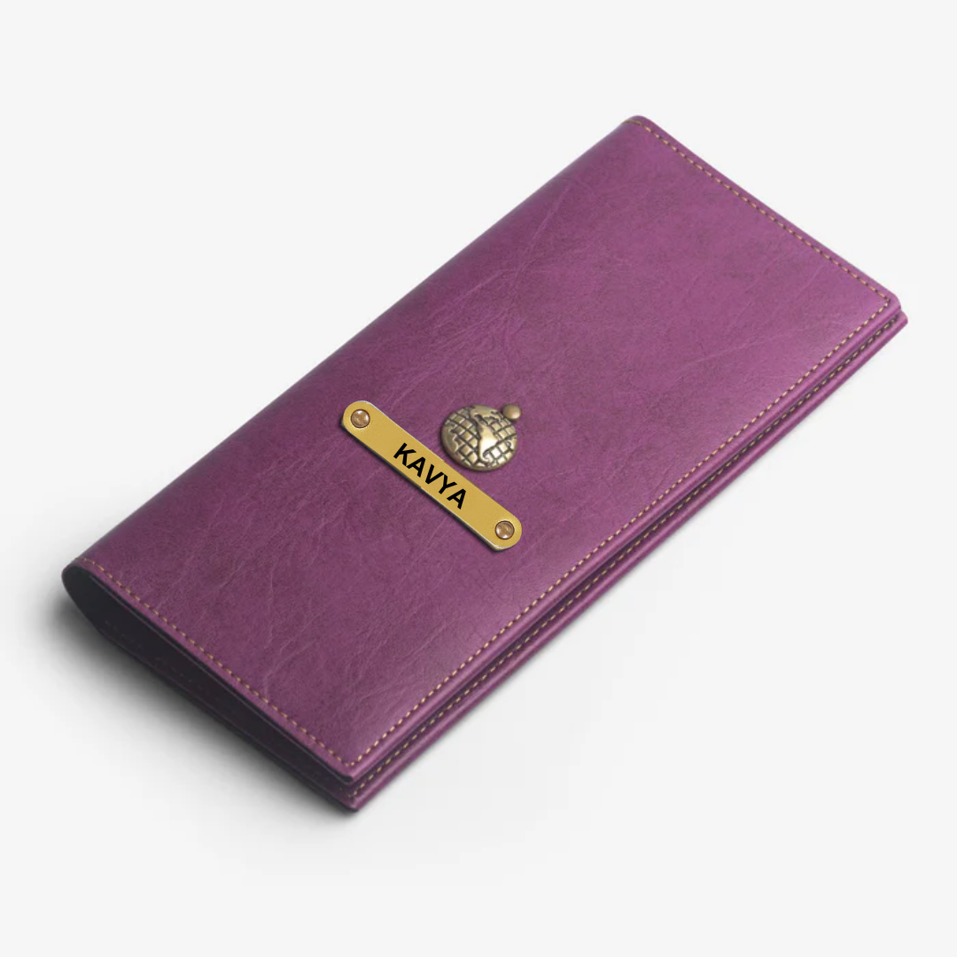 Passport organizer Lavender