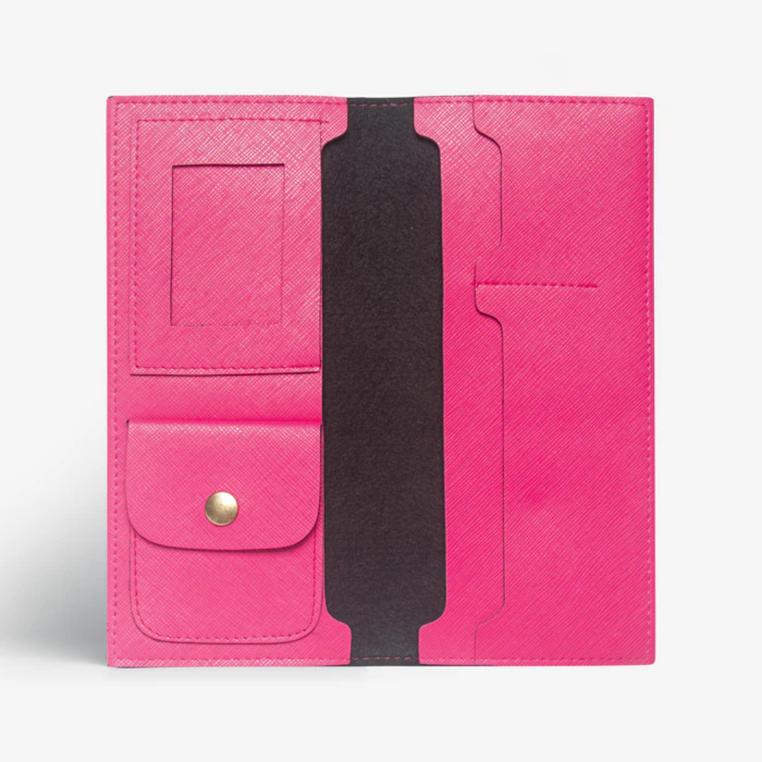 Passport organizer Hot Pink