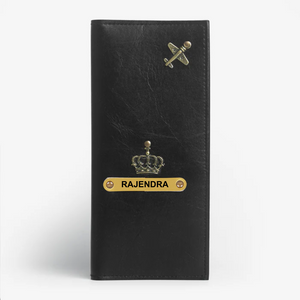 Passport organizer Black
