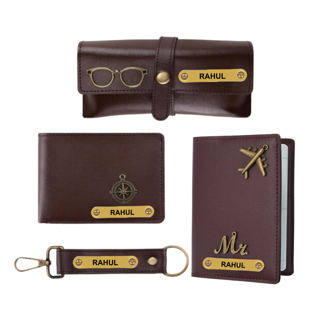 Men's Combo of Four Brown