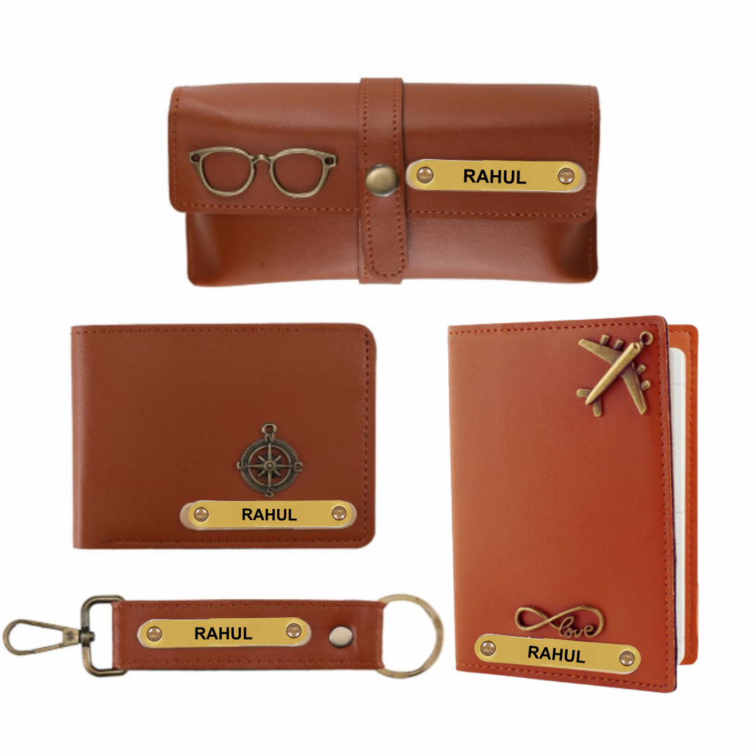 Men's Combo of Four Tan