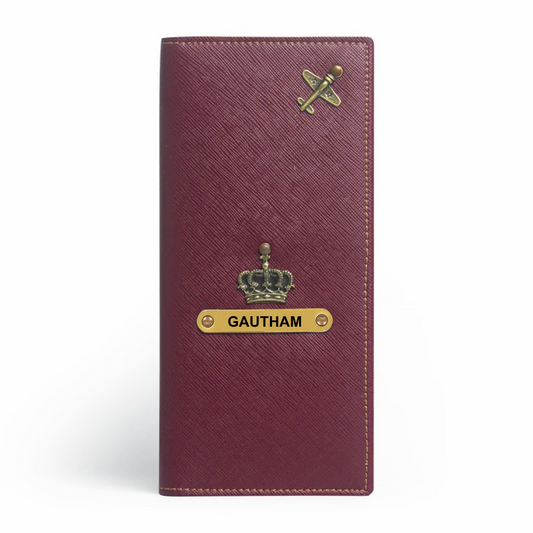 Passport organizer Wine