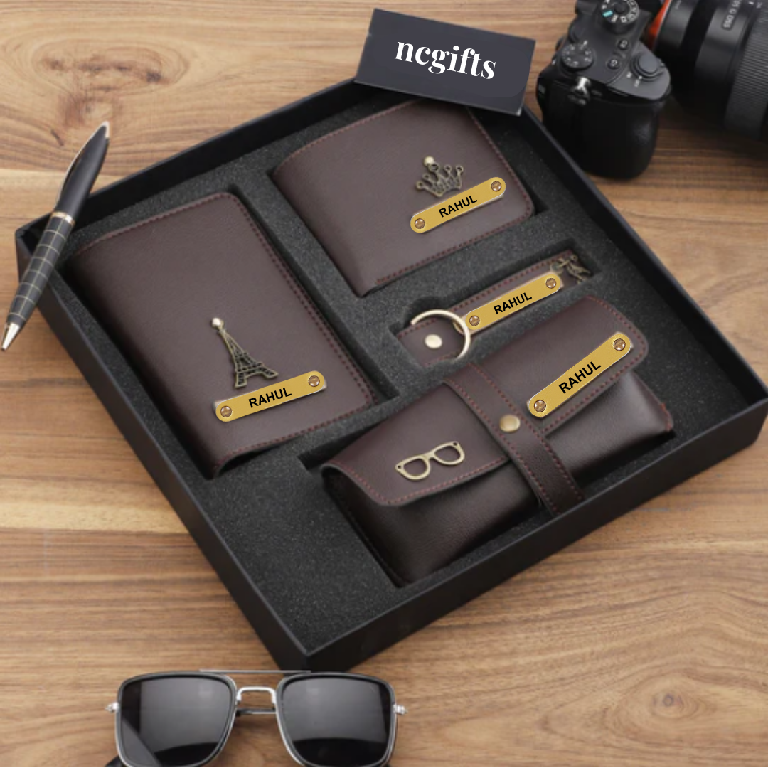 Men's Combo of Four Brown