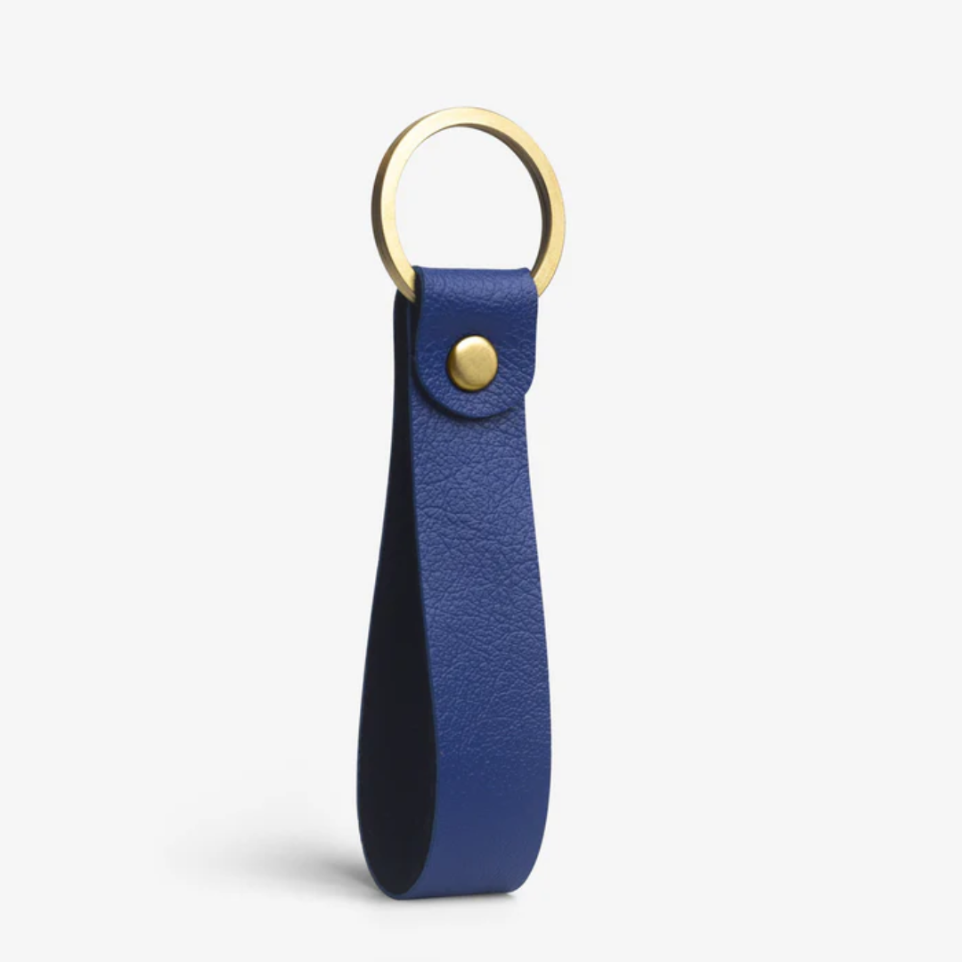 Personalized Key Chain - Dark Blue