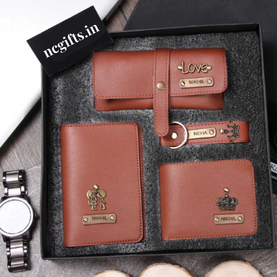 Men's Combo of Four Tan