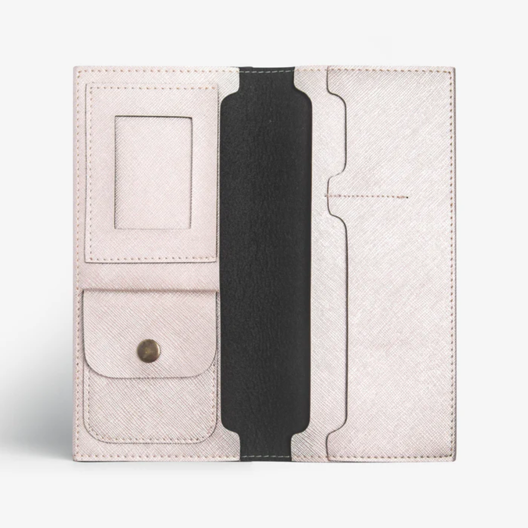 Personalized Passport Organizer - Rose Gold