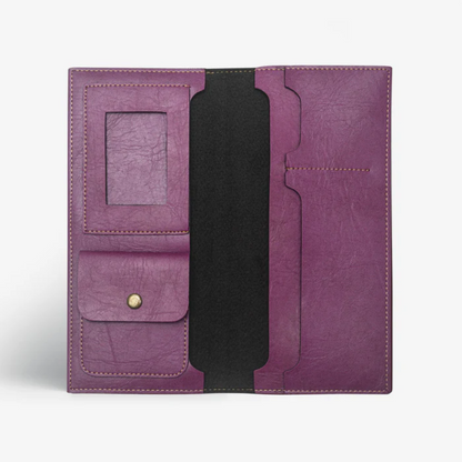 Passport organizer Lavender