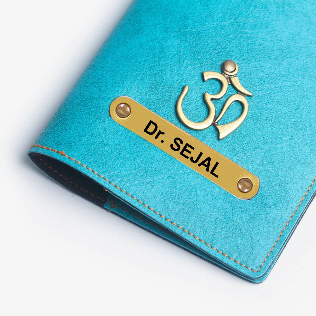 Personalized Passport Cover - Sky Blue