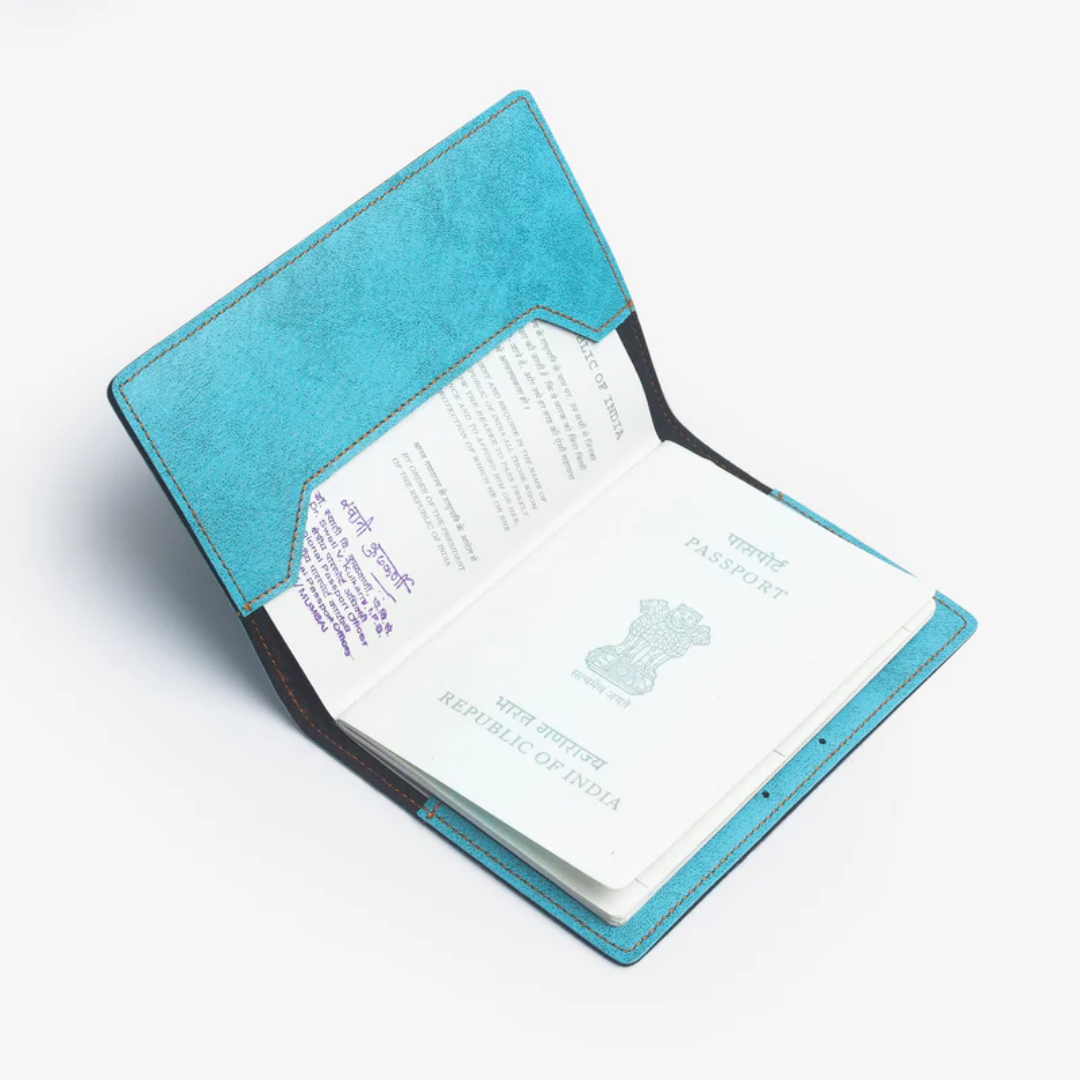 Passport Covers Sky Blue