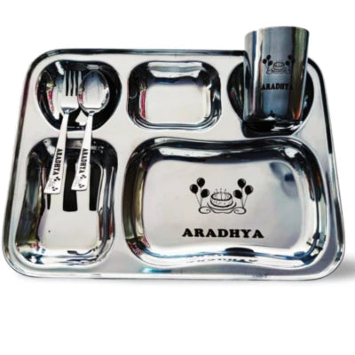 Customized Apple Plate Set