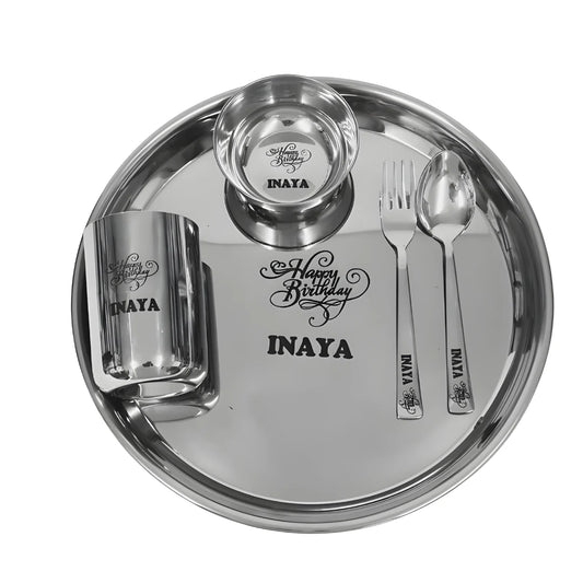 Customized Round Plate Set