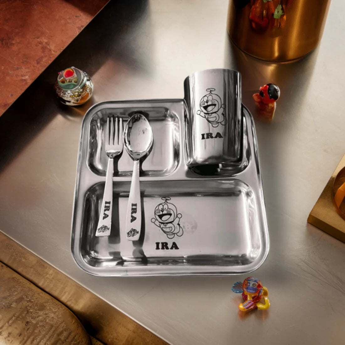 Customized Thali Set For Kids